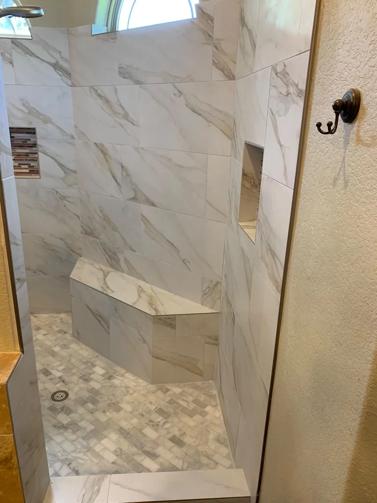 Bathroom remodel completed by LL General Contractor in Houston, project 13