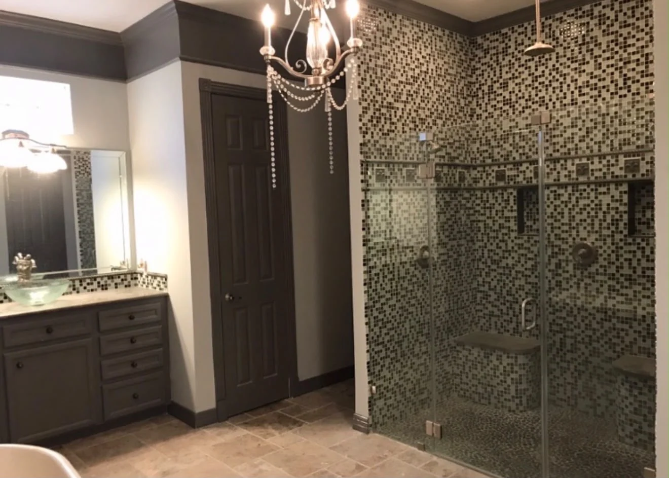 Bathroom remodel completed by LL General Contractor in Houston, project 22